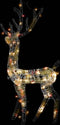 vidaXL - Kerstversiering - rendier - 140 - LED's - 120 - cm - acryl - meerkleurig