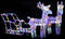 vidaXL - Kerstversiering - rendieren - en - slee - 160 - LED's - 130 - cm - acryl