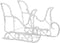 vidaXL - Kerstversiering - rendieren - en - slee - 160 - LED's - 130 - cm - acryl