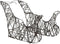 vidaXL - Kerstversiering - rendieren - en - slee - 160 - LED's - rattan - warmwit