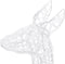 vidaXL - Kerstversiering - rendierfamilie - 300 - LED's - koudwit - acryl