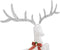 vidaXL - Kerstversiering - vliegend - rendier - koudwit - 120 - LED's - wit