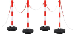 vidaXL - Kettingpalenset - met - kunststof - ketting - 10 - m