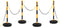 vidaXL - Kettingpalenset - met - kunststof - ketting - 10 - m