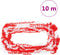 vidaXL - Kettingpalenset - met - kunststof - ketting - 10 - m