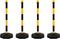 vidaXL - Kettingpalenset - met - kunststof - ketting - 10 - m