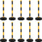 vidaXL - Kettingpalenset - met - kunststof - ketting - 10 - m