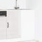 vidaXL - Keuken - onderkast - Kalmar - bewerkt - hout - hoogglans - wit