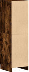 vidaXL - Keukenkast - 38x41,5x131,5 - cm - bewerkt - hout - gerookt - eikenkleurig