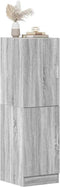 vidaXL - Keukenkast - 38x41,5x131,5 - cm - bewerkt - hout - grijs - sonoma - eiken