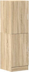 vidaXL - Keukenkast - 38x41,5x131,5 - cm - bewerkt - hout - sonoma - eikenkleurig