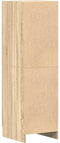 vidaXL - Keukenkast - 38x41,5x131,5 - cm - bewerkt - hout - sonoma - eikenkleurig