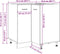 vidaXL - Keukenkast - 75,5x75,5x81,5 - cm - bewerkt - hout - betongrijs