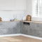 vidaXL - Keukenkast - 75,5x75,5x81,5 - cm - bewerkt - hout - betongrijs
