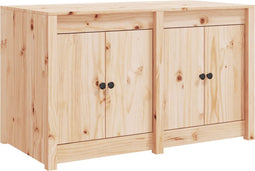 vidaXL - Keukenkast - voor - buiten - 106x55x64 - cm - massief - grenenhout