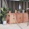vidaXL - Keukenkast - voor - buiten - 106x55x64 - cm - massief - douglashout