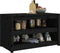 vidaXL - Keukenkast - voor - buiten - 106x55x64 - cm - massief - grenenhout - zwart