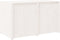 vidaXL - Keukenkast - voor - buiten - 106x55x64 - cm - massief - grenenhout - wit