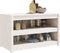 vidaXL - Keukenkast - voor - buiten - 106x55x64 - cm - massief - grenenhout - wit