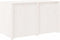 vidaXL - Keukenkast - voor - buiten - 106x55x64 - cm - massief - grenenhout - wit