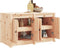 vidaXL - Keukenkast - voor - buiten - 106x55x64 - cm - massief - grenenhout