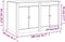 vidaXL - Keukenkast - voor - buiten - 106x55x64 - cm - massief - douglashout