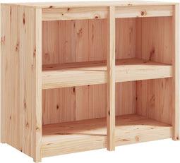 vidaXL - Keukenkast - voor - buiten - 106x55x92 - cm - massief - grenenhout