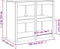 vidaXL - Keukenkast - voor - buiten - 106x55x92 - cm - massief - grenenhout - wit