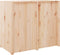 vidaXL - Keukenkast - voor - buiten - 106x55x92 - cm - massief - grenenhout