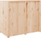 vidaXL - Keukenkast - voor - buiten - 106x55x92 - cm - massief - grenenhout