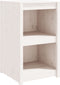 vidaXL - Keukenkast - voor - buiten - 55x55x92 - cm - massief - grenenhout - wit