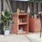 vidaXL - Keukenkast - voor - buiten - 55x55x92 - cm - massief - douglashout