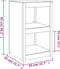 vidaXL - Keukenkast - voor - buiten - 55x55x92 - cm - massief - grenenhout