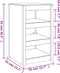 vidaXL - Keukenkast - voor - buiten - 55x55x92 - cm - massief - douglashout