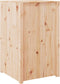 vidaXL - Keukenkast - voor - buiten - 55x55x92 - cm - massief - grenenhout