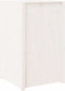 vidaXL - Keukenkast - voor - buiten - 55x55x92 - cm - massief - grenenhout - wit
