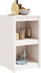 vidaXL - Keukenkast - voor - buiten - 55x55x92 - cm - massief - grenenhout - wit