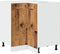 vidaXL - Keukenkastje - 75,5x75,5x81,5 - cm - bewerkt - hout - oud - houtkleurig