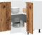 vidaXL - Keukenkastje - 75,5x75,5x81,5 - cm - bewerkt - hout - oud - houtkleurig
