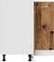 vidaXL - Keukenkastje - 75,5x75,5x81,5 - cm - bewerkt - hout - oud - houtkleurig