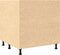 vidaXL - Keukenkastje - 75,5x75,5x81,5 - cm - bewerkt - hout - artisanaal - eiken
