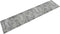 vidaXL - Keukenmat - wasbaar - betonprint - 60x300 - cm - fluweel