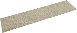 vidaXL - Keukenmat - wasbaar - bladprint - 60x300 - cm - fluweel