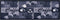 vidaXL - Keukenmat - wasbaar - Coffee - 45x150 - cm - blauw