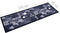 vidaXL - Keukenmat - wasbaar - Coffee - 45x150 - cm - blauw