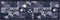 vidaXL - Keukenmat - wasbaar - Coffee - 60x180 - cm - blauw