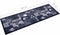 vidaXL - Keukenmat - wasbaar - Coffee - 60x180 - cm - blauw