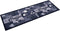 vidaXL - Keukenmat - wasbaar - Coffee - 60x180 - cm - blauw