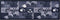 vidaXL - Keukenmat - wasbaar - Coffee - 60x300 - cm - blauw