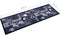 vidaXL - Keukenmat - wasbaar - Coffee - 60x300 - cm - blauw